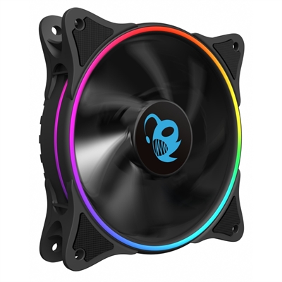 [IMIVEN0292] Deepgaming Ventilador aux. IRIS 12CM A-RGB DOBLE