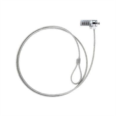 [AAOAAC0105] Tooq Cable Seguridad combinación para portátiles 1