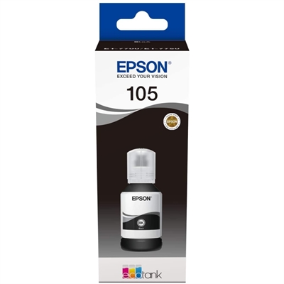 [CCICTO0830] Epson Botella Tinta Ecotank 105 Negro