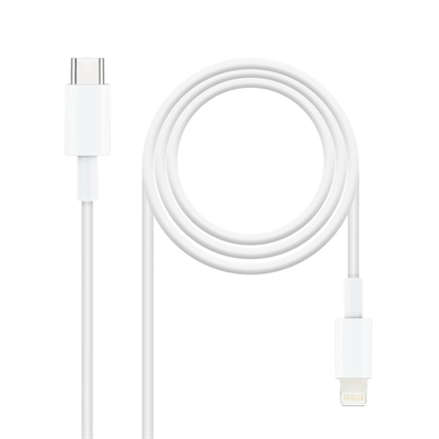 [AAOATI1136] Nanocable Cable Lightning a USB-C 2 metros