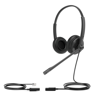 [MAUAMI0907] YEALINK YHS34 Dual Auriculares biaurales cable RJ