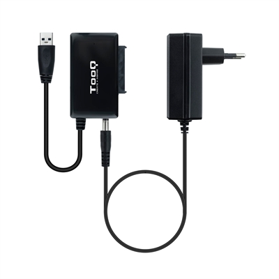 [AAACET0258] Tooq Adaptador USB 3.0 para discos 2,5"/3,5"