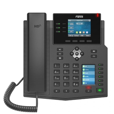 [NTITLI0125] Fanvil X4U, 12 líneas SIP, 1 pantalla lateral