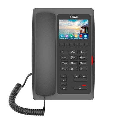 [NTITLI0146] Fanvil H5W-B Hotel Teléfono IP, con PoE, WiFi 2.4G