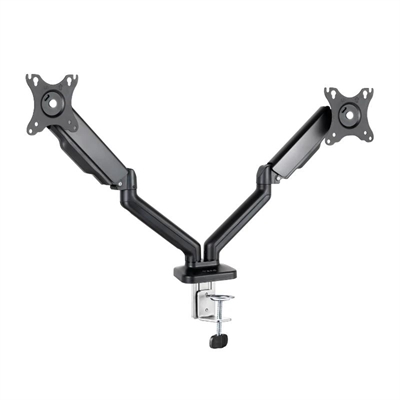 [AISATV0357] Tooq DB5132TNR-B Soporte mesa 2 brazos 17"-32"