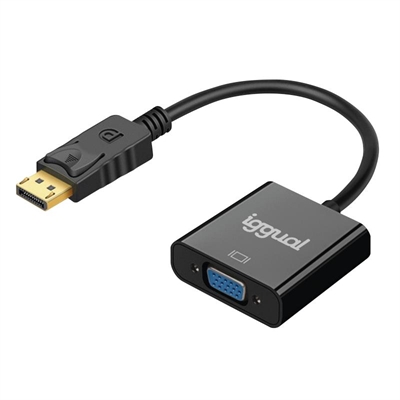 [AISCCI0693] iggual Adaptador DisplayPort (M) a VGA (H)