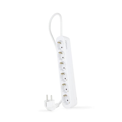 [AELREG0109] Nanocable Regleta de Enchufes 6 Tomas 1.4 m Blanco