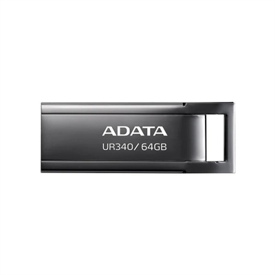 [FAELAP0733] ADATA Lapiz USB UR340 64GB USB 3.2 Metal Black