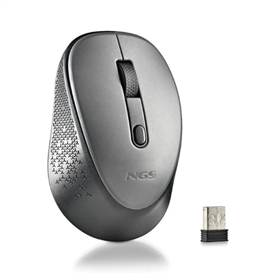 [FTRRIN0485] NGS RATON INALAMBRICO 800/1600DPI Gris
