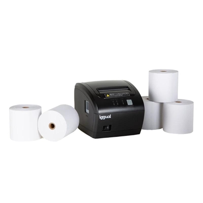 [FIMITE0417] Kit impresora térmica tickets TP EASY 80 + 5 rollo