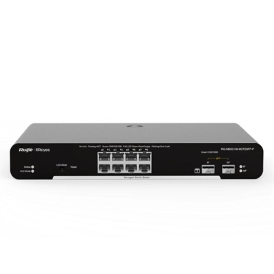 [NSWSAR0403] Reyee Switch L2 8xGb PoE+ 2xSFP Slots Rack