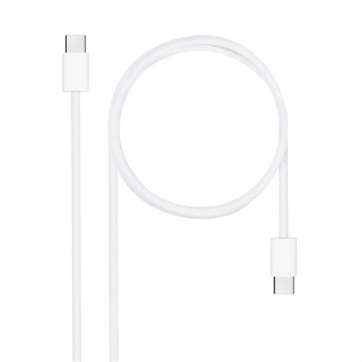 [AAOAAC0182] Nanocable Cable USB-C 2.0 60W USB-C/M-M, 1m