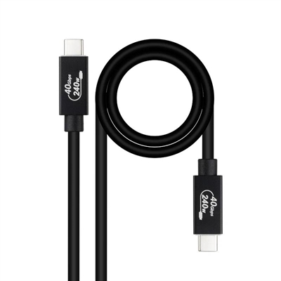 [APTAPC1159] Nanocable Cable USB4 Gen3x2 40Gbps 240W USB-C 1.8M