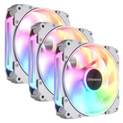 [IMIVEN0484] Cougar Vent. Modular Apolar 120 Argb White (3pcs)
