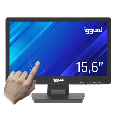 [FMOM150032] iggual Monitor táctil capacitivo 15,6" 16:9 HD+