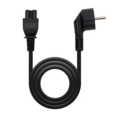 [APTAPC0744] Nanocable Cable Alim. trébol, CEE7 /M-C5/H, 1.5m