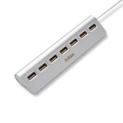 [AAOAUS0243] NILOX Hub 7 Puertos Usb 2.0