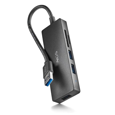 [AAOAUS0249] NGS Hub Reader 3.0 con lector de tarjeta