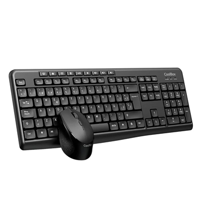 [FTRCTR0243] Coolbox Kit Teclado MM + Ratón Inalámbrico