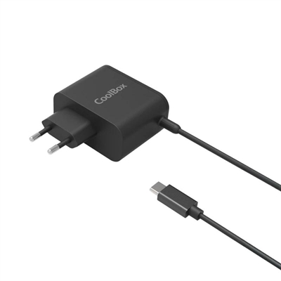 [AAOACR0295] Coolbox Cargador Portátil Universal USB-C 65W GAN