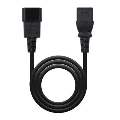[APTAPC0787] Nanocable Cable Alimentacion CPU, C13/H-C14/M, 3.M