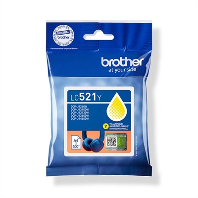 [CCICTO1016] Brother Cartucho LC521Y Amarillo