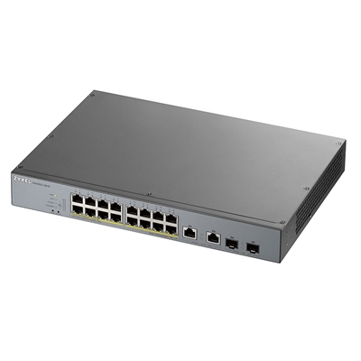 [NSWSAR0251] ZyXEL GS1350-18HP Switch 16xGB PoE 2xSFP 250W