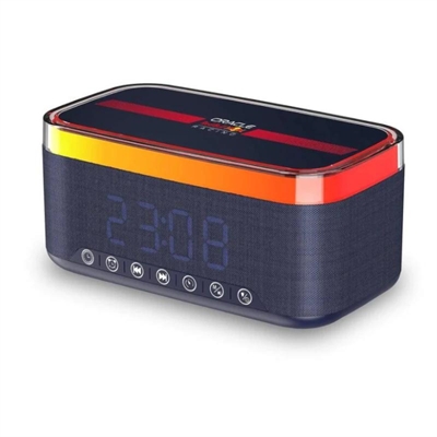 [MAUAPO0615] Red Bull Altavoz Radio Despertador Cargador 12W