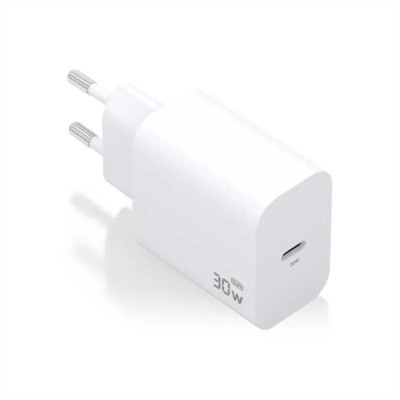 [AATCAT0501] Aisens Cargador GaN 30W 1xUSB-C PD3.0 Blanco