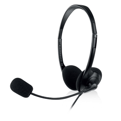 [MAUAMI0176] EWENT EW3563 Auriculares+ Micrófono Stéreo