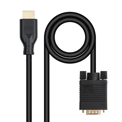 [AISCCI0750] Nanocable Cable Conversor VGA a HDMI M-M 1,8 m
