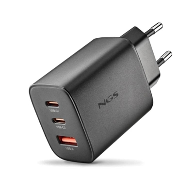 [AAOACR0301] NGS CARGADOR GAN ULTRARAPIDO 65W USB-C+ USB-A