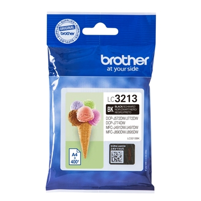 [CCICTO0804] Brother Cartucho LC3213BK Negro