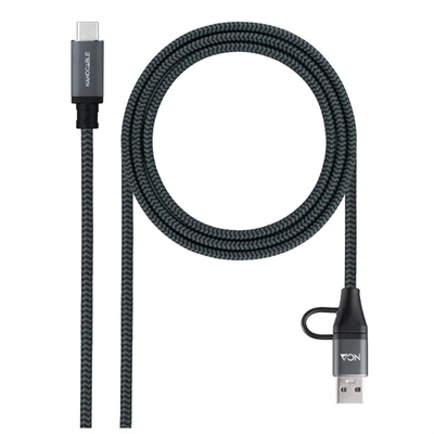 [APTAPC1231] Nanocable Cable USB3.2 100W USB-C+A/USB-C 1,5 M