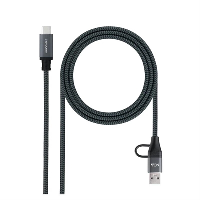 [APTAPC1233] Nanocable Cable USB3.2 100W USB-C+A/USB-C 3 M