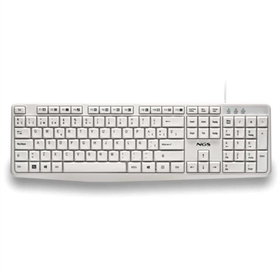 [FTRTUS0600] NGS Teclado USB-A 12 Teclas Multi Cable 1.5M