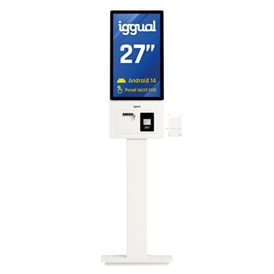 [PPCTPV0286] iggual Kiosco interactivo FHD ORCHID 27" Android