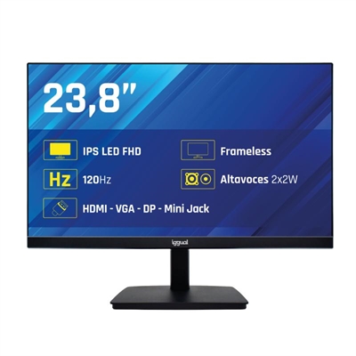 [FMOMLE1195] iggual Monitor 24" 120Hz 1ms MM VESA Mini PC