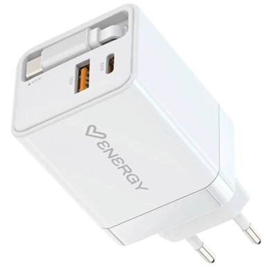 [AATCAT0541] Energy Sistem Cargador Retráctil