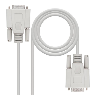 [ANEAHE1092] Nanocable Cable Serie Modem DB9/M-DB9/H