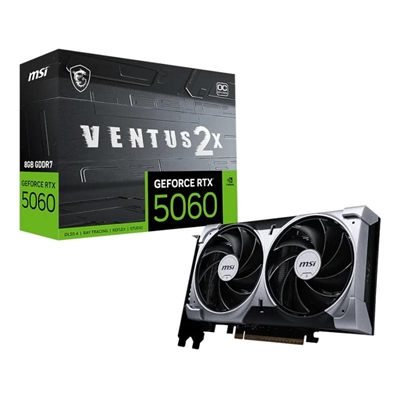 [ITGPE70104] MSI VGA NVIDIA RTX 5060 8G VENTUS 2X OC V1