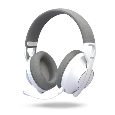 [MAUAMI1398] KROM PHASE Auricular GAMING Inalámbrico Blanco