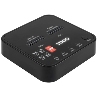 [AAACET0301] Tooq DockStation 2xSSD M.2NVMe PCIe USB-C3.2 Clone