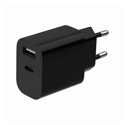 [AATCAT0553] Gembird Cargador USB universal de 2 P (A+C),2,4 A