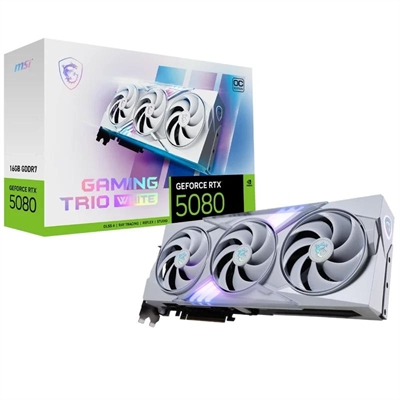 [ITGPE70105] MSI VGA NVIDIA RTX 5080 16G GAMING TRIO WHITE DDR7