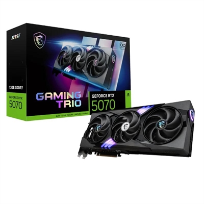[ITGPE70035] MSI VGA NVIDIA RTX 5070 12G GAMING TRIO OC DDR7