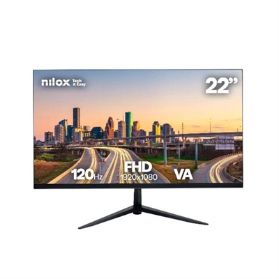 [FMOMLE1212] NILOX NXM22FHD1203 Monitor 22" VA 120Hz VGA HDMI