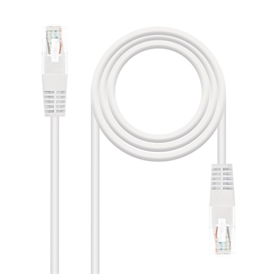 [ANEAHE0740] Nanocable Latiguillo Categoria 6 UTP 0,5 M Blanco