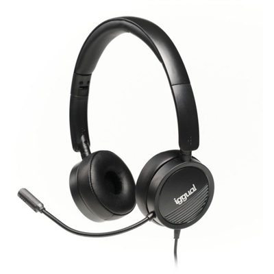 [MAUAMI0866] iggual Auriculares con micro Dual Tech USB/3,5 mm