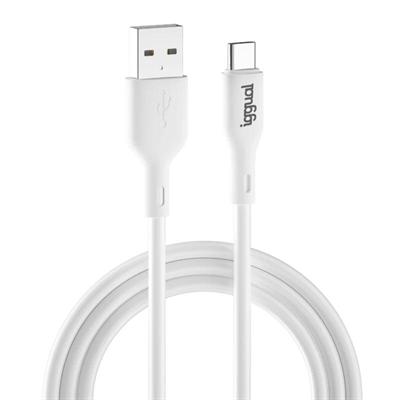 [AATCAT0303] iggual Cable USB-A/USB-C 100 cm blanco Q3.0 3A